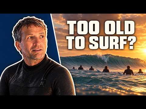 À quel moment avons-nous décidé que nous étions trop vieux pour surfer ?
