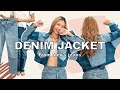 DIY DENIM JACKET from Men's jeans - Great way to recycle old jeans
