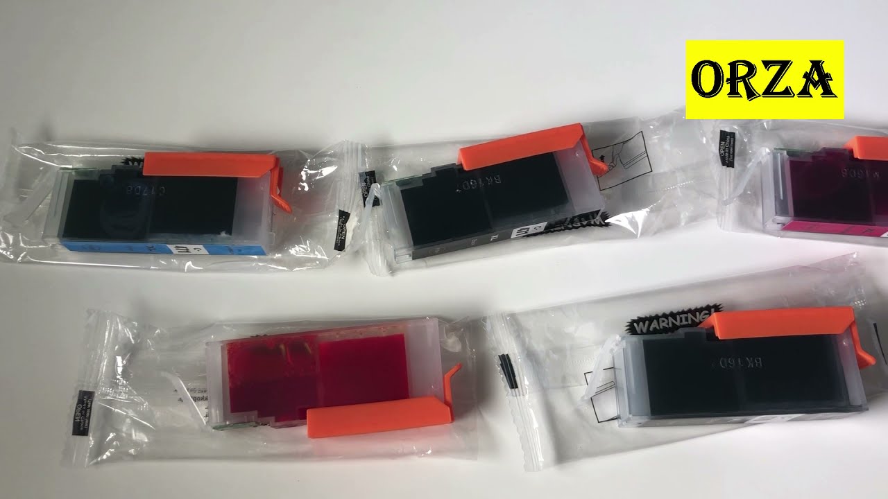Картриджи для принтера Orza для Canon PGI 470 CLI 471 XL для Canon Pixma MG6840, MG5740,TS5040, TS60