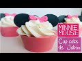 COMO HACER CUPCAKE MINNIE MOUSE