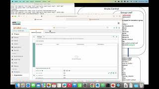 Building a VXLAN fabric using Aruba Central and REST API