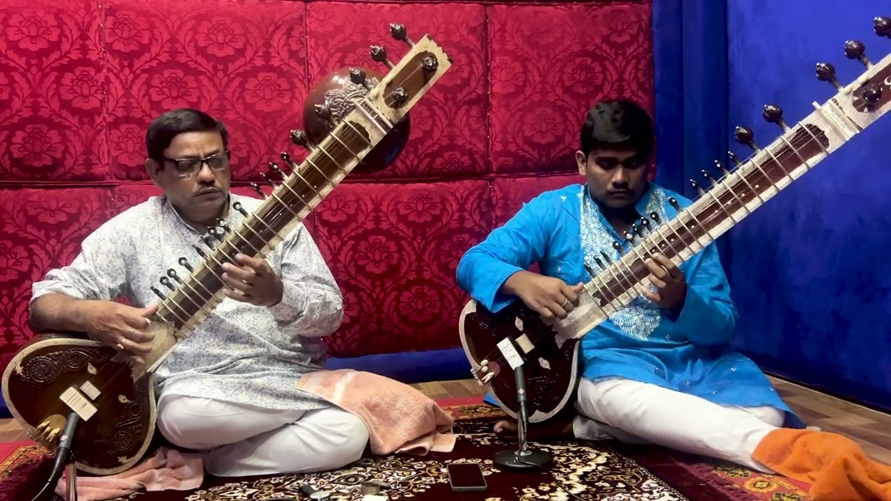 SITAR RECITAL BY SHRI SAMIRAN & SHRI SHUBHAYAN GANGULI RAGA MALKAUNS,BHAIRAVI AND BHATIYALI DHUN