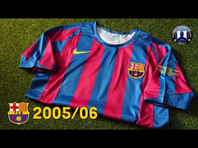 🔴🔵 Retro Lionel Messi FC Barcelona 2005/2006 home jersey