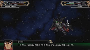 Super Robot Wars V - Black Getter Attacks