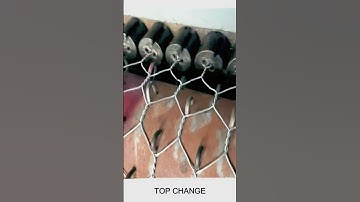 galvanized gabion net manufacturing process #smartwork #goodtools #viral #Short