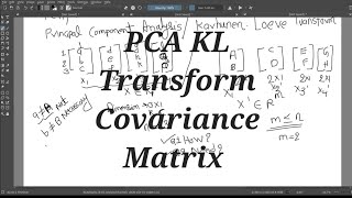 PCA KL Transform Principal Component Analysis Karhunen-Loeve Transform Dimension Reduction AI Part-1