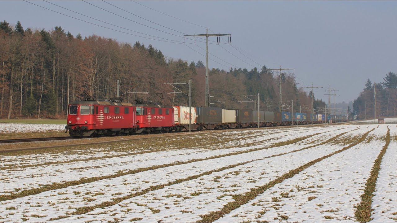 Crossrail 436 114 und 436 115 mit Cemat UKV