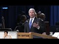 Michigan Governor Rick Snyder speaks at Aretha Franklin