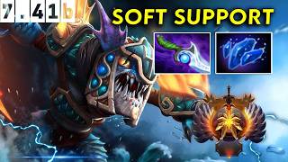 Slark Immortal Soft Support - Dota 2 Patch 7.41b Pro Pub Gameplay
