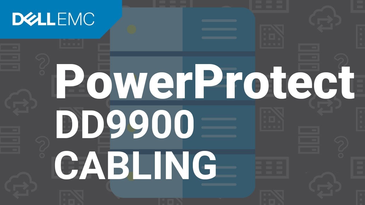 PowerProtect DD SAS Cabling for Data Domain 9900 System YouTube