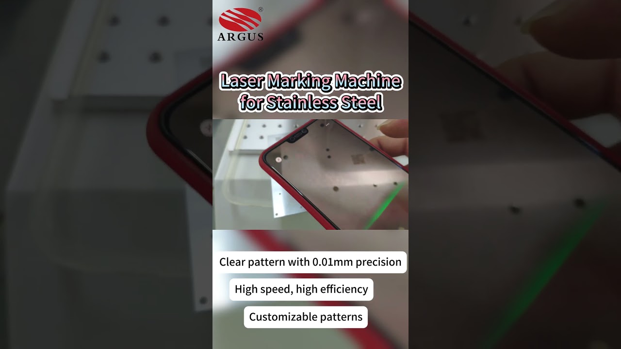 High-Speed Laser Marking QR Codes on Stainless Steel | Clear and Precise