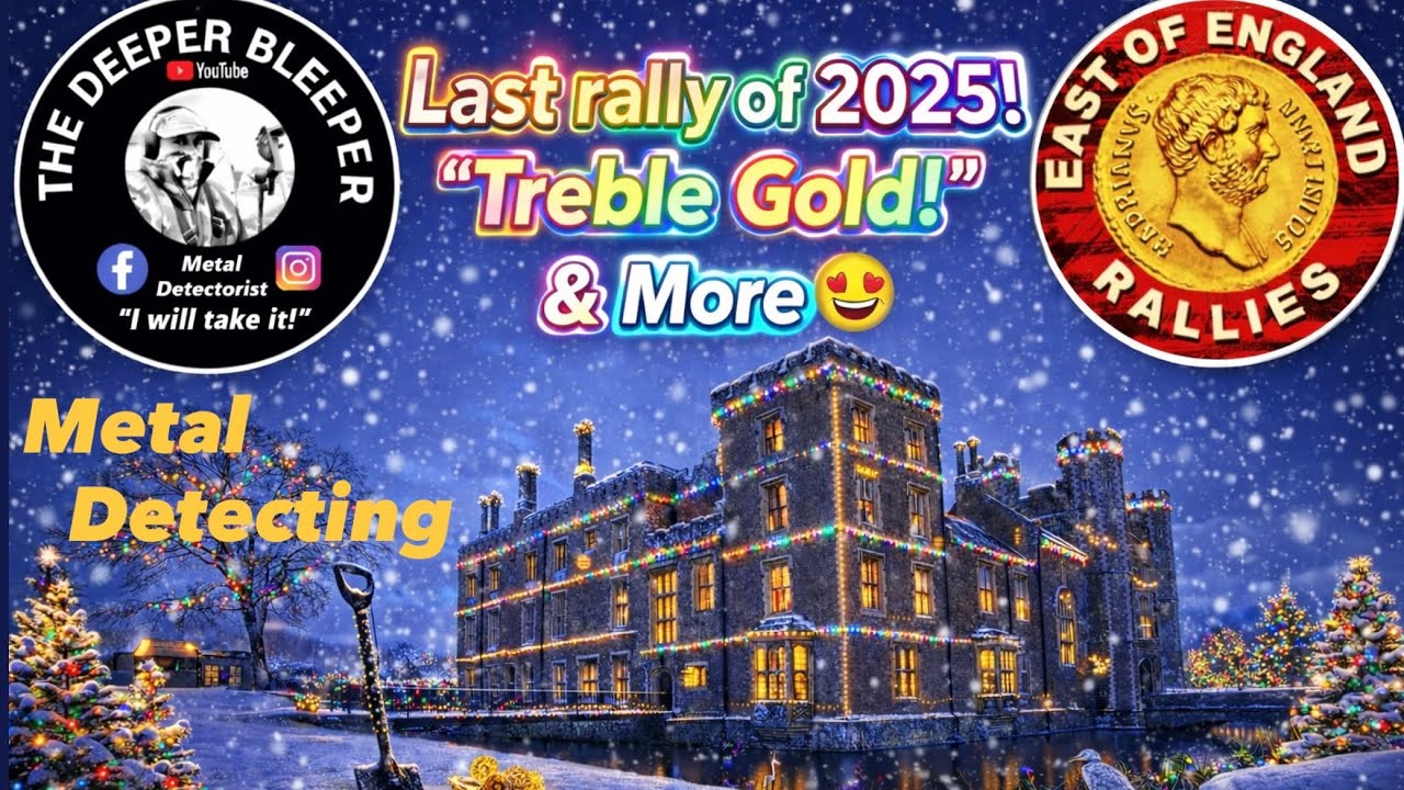 Тройное золото! Саксонское, римское и кованое серебро | Раскопки Восточной Англии – заключительны...