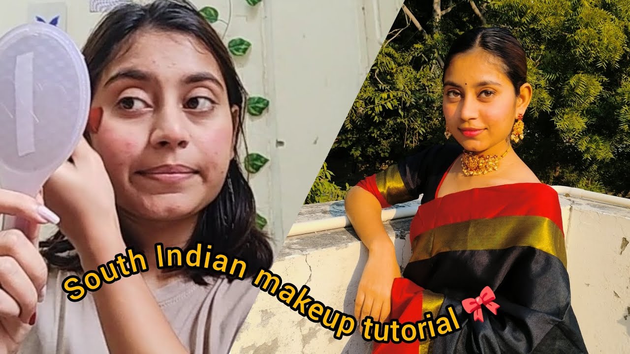 South Indian makeup tutorial Indian makeup 💄 - YouTube