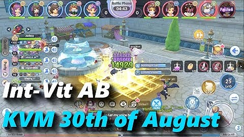 Int-Vit AB KVM 30th August + Build | rox | Ragnarok X: Next Generation