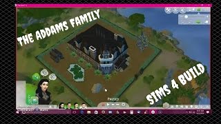 Sims 4 Addams Family House build