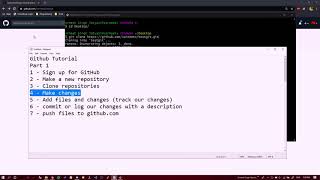 GitHub (1) - Tracking, Commits, and Pushing Changes