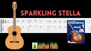 Sparkling Stella Guitar Tab | Mel Bay's Modern Guitar Method Grade 1 | 11 of 88