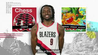 Would You Rather with Jerami Grant | Board Games | Portland Trail Blazers