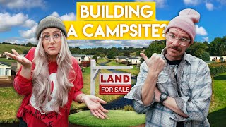Can we build a campsite? (House hunting in Wales. Tiny Home option?)