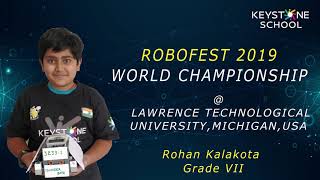 ‘Thunder Bots’ & ‘Stone Bots’  at Robofest I Keystone 2019