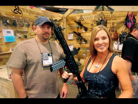SHOT SHOW 2015 - VIKING ARMAMENT Bad Ass AR's SHOT SHOW 2015