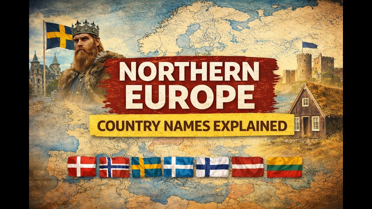 Where Do Northern European Country Names Come From? (Nordics + Baltics)