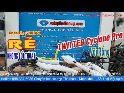 Video Xe touring Carbon TWITTER Cyclone Vòi rồng - Rẻ 0 Lối... - youtube