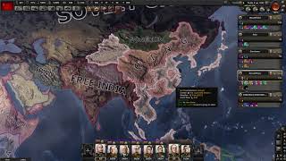 Hoi4 MP in a nutshell Full episodes #92(Invade India or D Day? part 3)