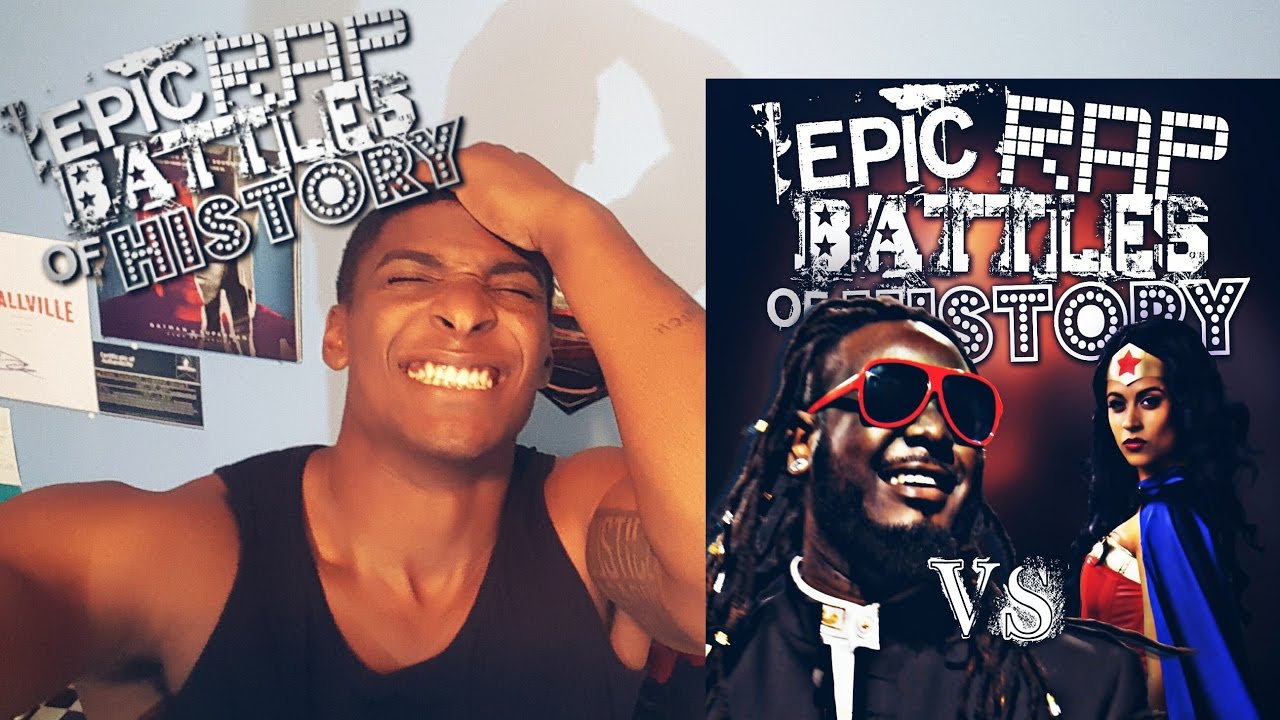 Wonder Woman vs Stevie Wonder. Epic Rap Battles Of History Reaction ...