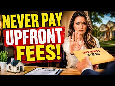Why You Should Never Pay an Upfront Fee to a Home Buyer