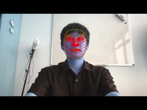 mediapipe - face detection example output
