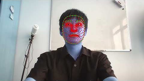 mediapipe - face detection example output
