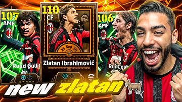 OMG!! ZLATAN IBRAHIMOVIC 110 🥶 HIGHIEST RATED EVER PLAER IN EFOOTBALL