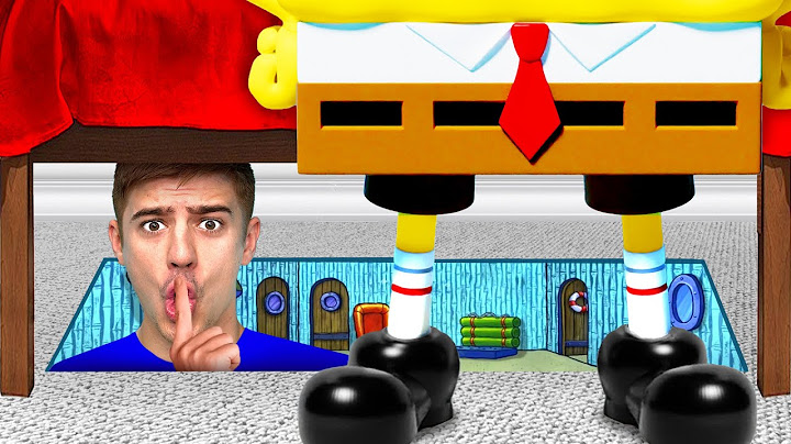 J'ai Construit 3 Pièces SECRÈTES De Dessins Animés!