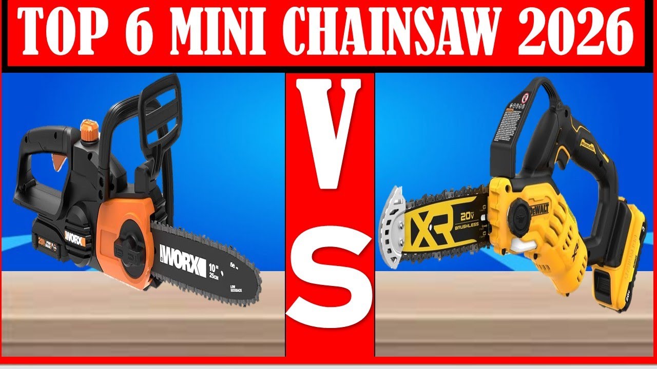 Top 6: Best Mini Chainsaw On 2026- Best Mini Chainsaw (Buying Guide ...