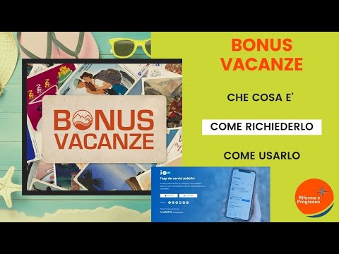 BONUS VACANZE - Come richiederlo e utilizzarlo