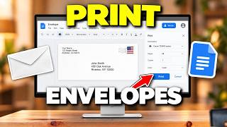 How To Print Envelopes From Google Docs (New Tutorial)