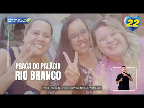 Em vídeo, coligação de Bocalom anuncia vinda de Michelle Bolsonaro