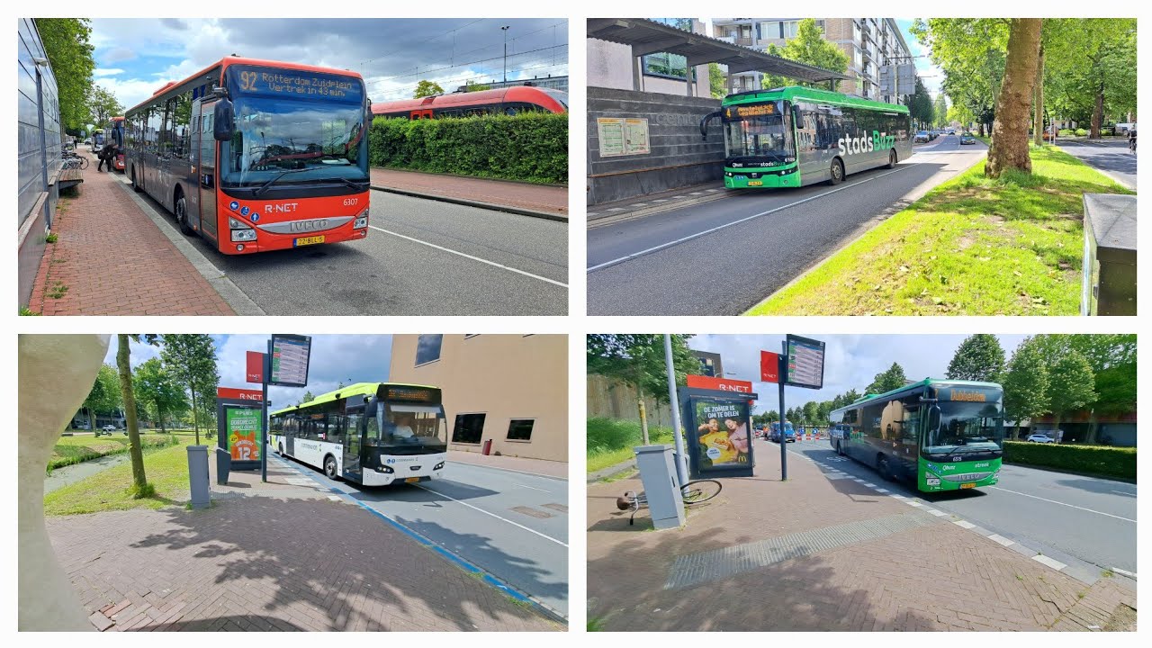 Het openbaar vervoer in Dordrecht 12-06 en 04-09-2024