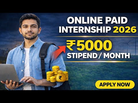 Paid Internship 2026 | Online Internship For Students | Paid Internship ...