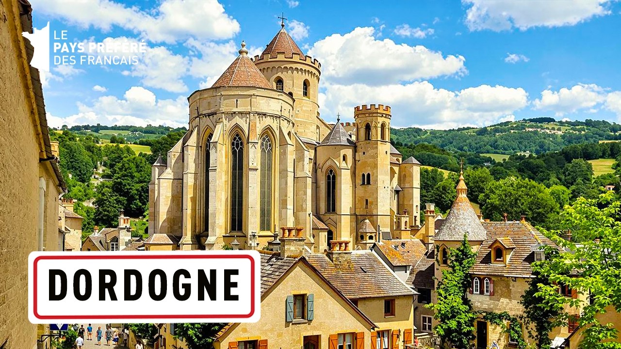 Вдоль Дордони - 100 мест, которые вы должны увидеть - Полный документальный фильм о путешествии - MG