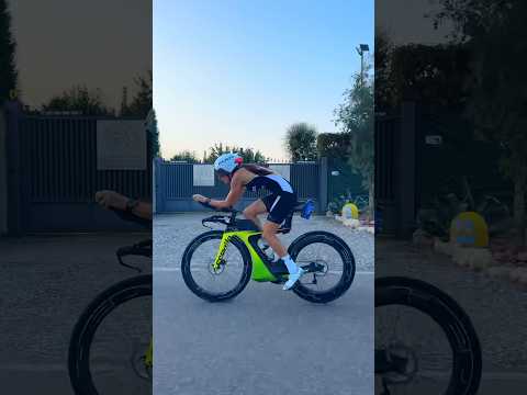 Silence. The ride begins. #triathlon #cycling #triathlete #cyclist #bikelife #sport