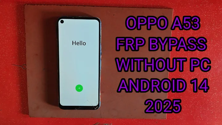 Oppo A53 FRP Bypass 2025 latest update New Trick Oppo (Cph2127) Google account Bypass without pc