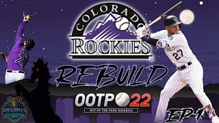 OOTP 22 ⚾️ | S1 E1 📺: Play Ball! | Colorado Rockies Rebuild (Aaron S) Out of the Park Baseball 22