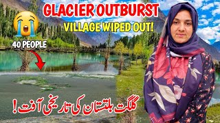 Massive Glacier Burst Triggers Flood &amp; Lake Formation | Gilgit Baltistan Flood Disaster Update