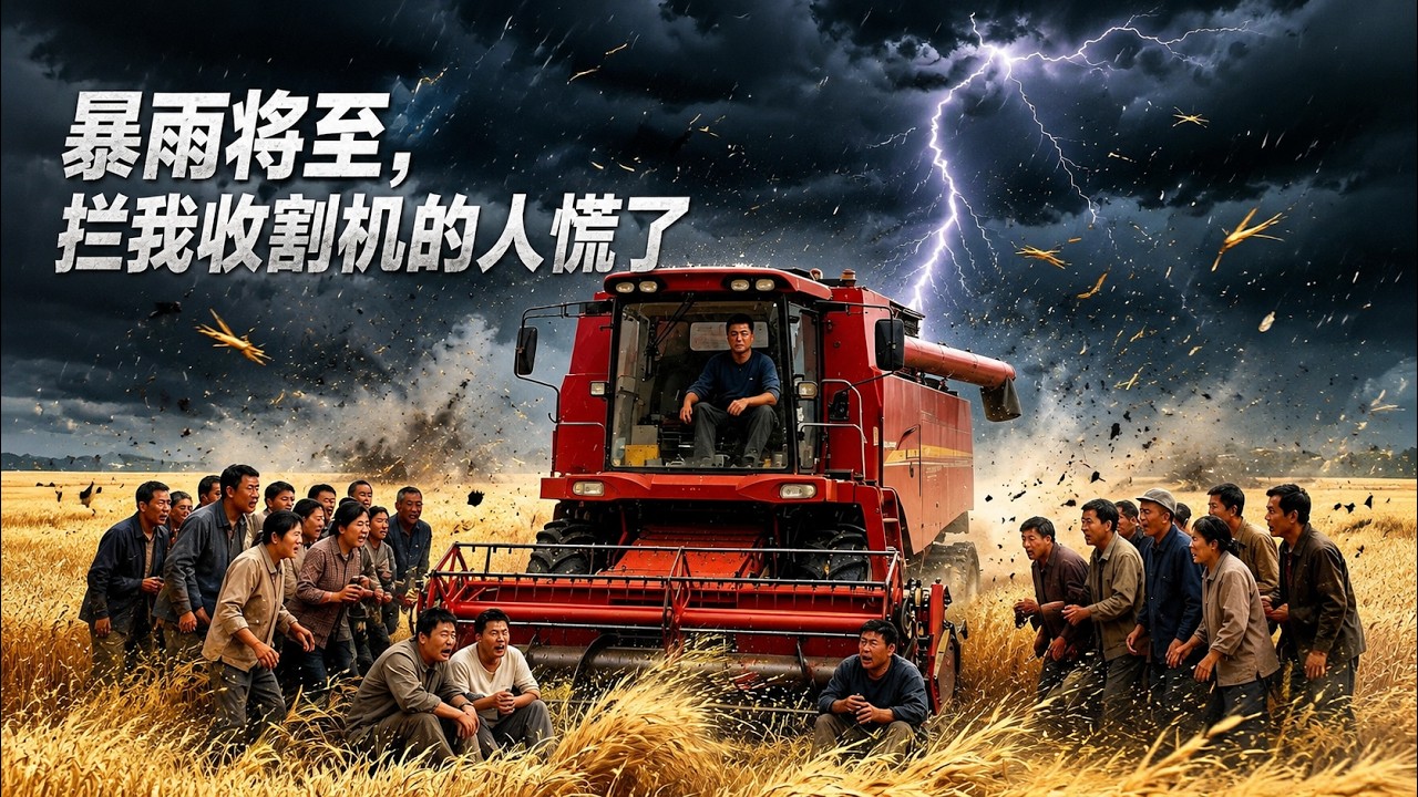 暴雨將至：攔我收割機的人慌了