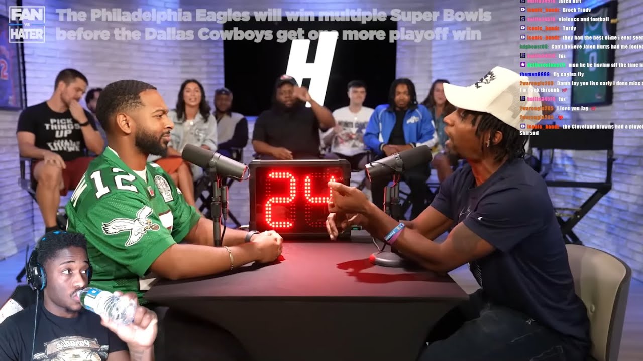 REACTING TO 1 Eagles Die-Hard vs 10 NFL Fans!