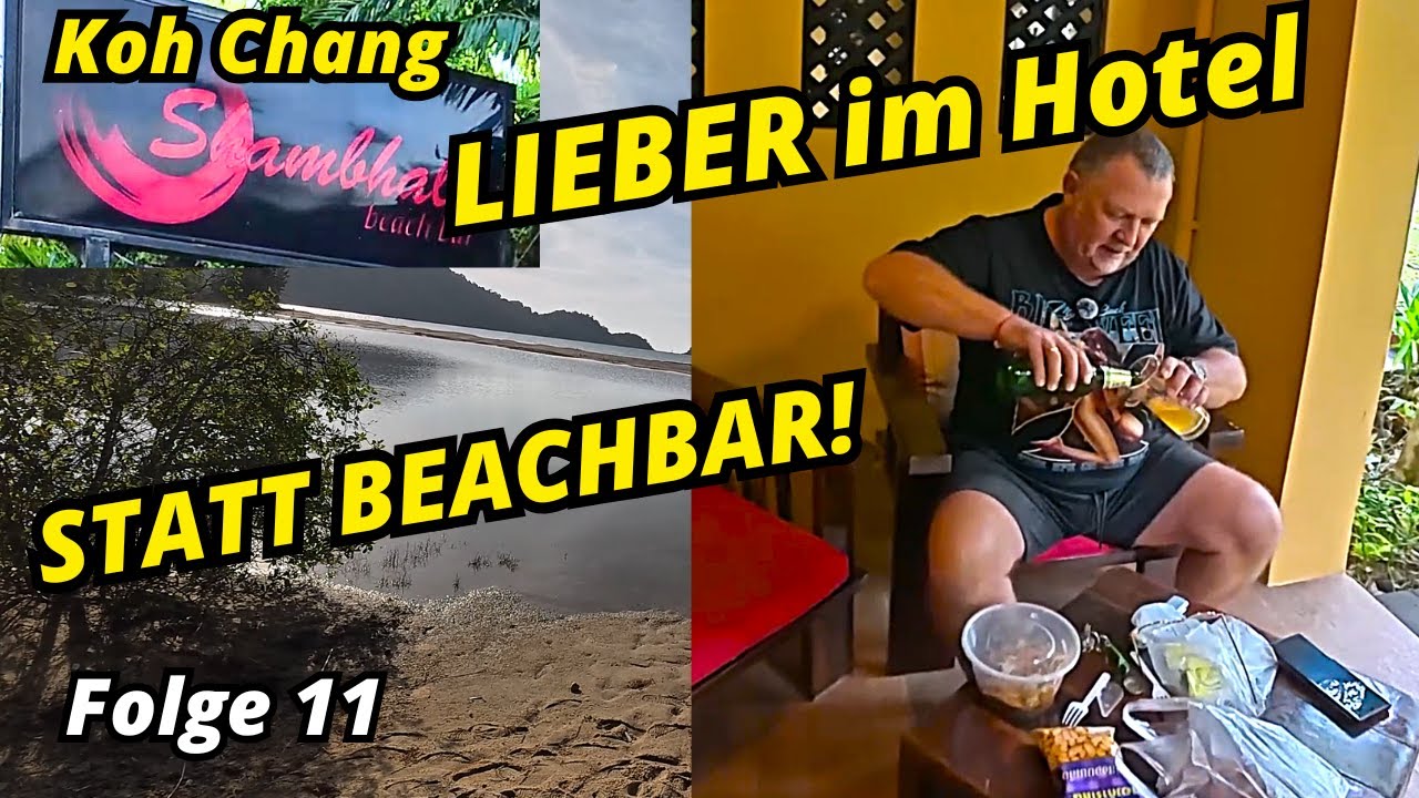 Shambhala Bar? 3 Minuten drin… dann lieber Chang vom Dorfladen!🤣🤣 Von der „Traumbar“ zum Fressmarkt.