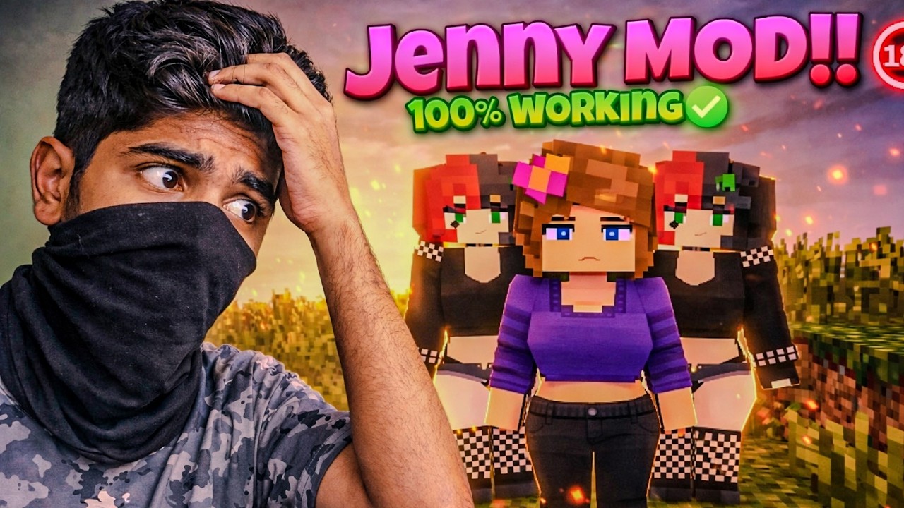 How To Download JENNY MOD In Minecraft 🤯 ! - YouTube