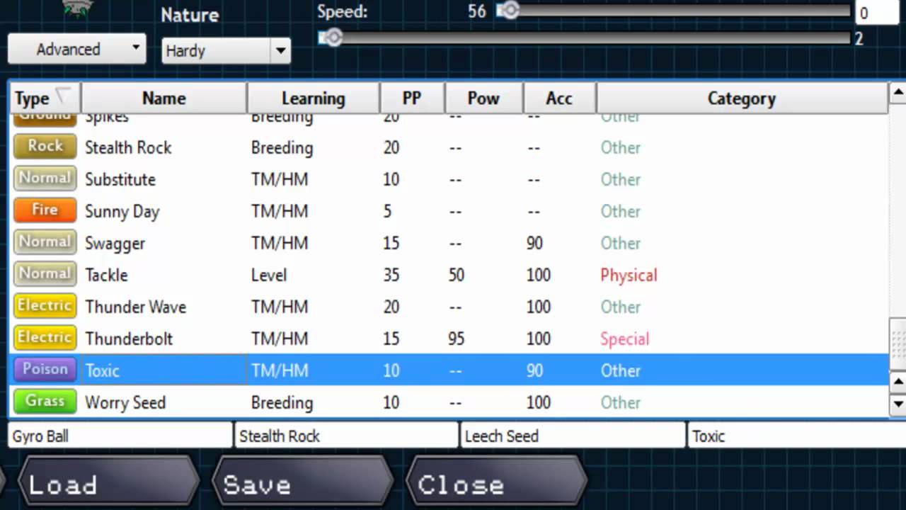 Pokemon Team Building For Noobs Team 1 [RU]